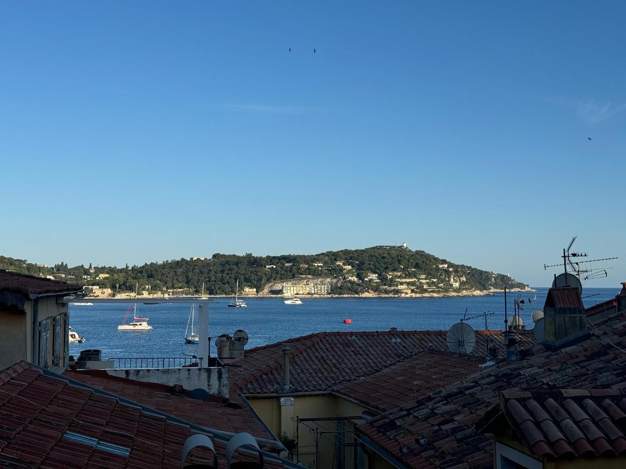 The Seaside Serenity - Calm & Charming Bay View Flat - Heart Of Villefranche Экстерьер фото
